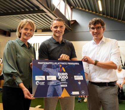 Provincie Gelderland en EK Judo in actie voor valpreventie