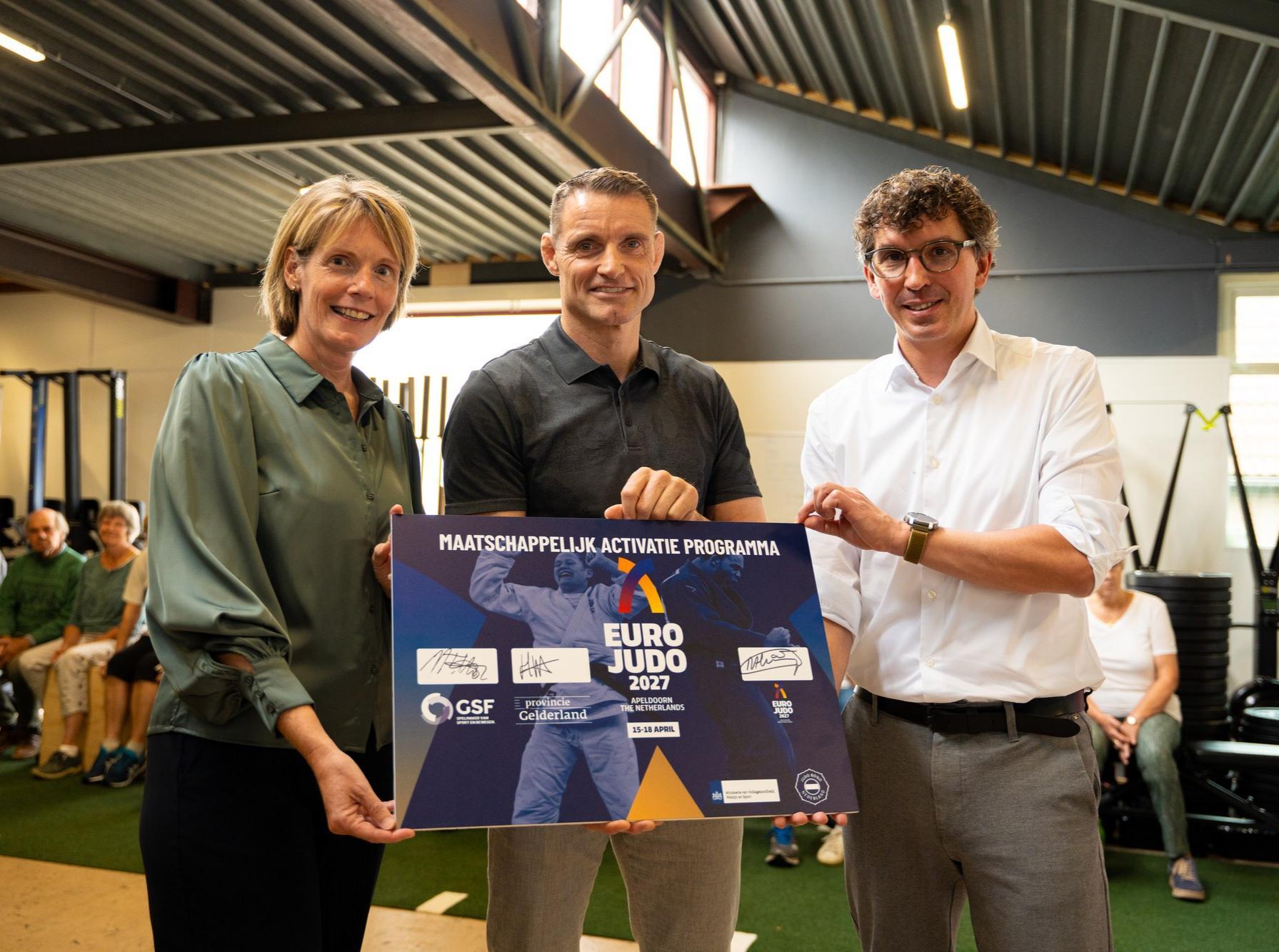 Provincie Gelderland en EK Judo in actie voor valpreventie